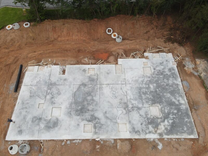 Concrete Pad- Park Place Storage